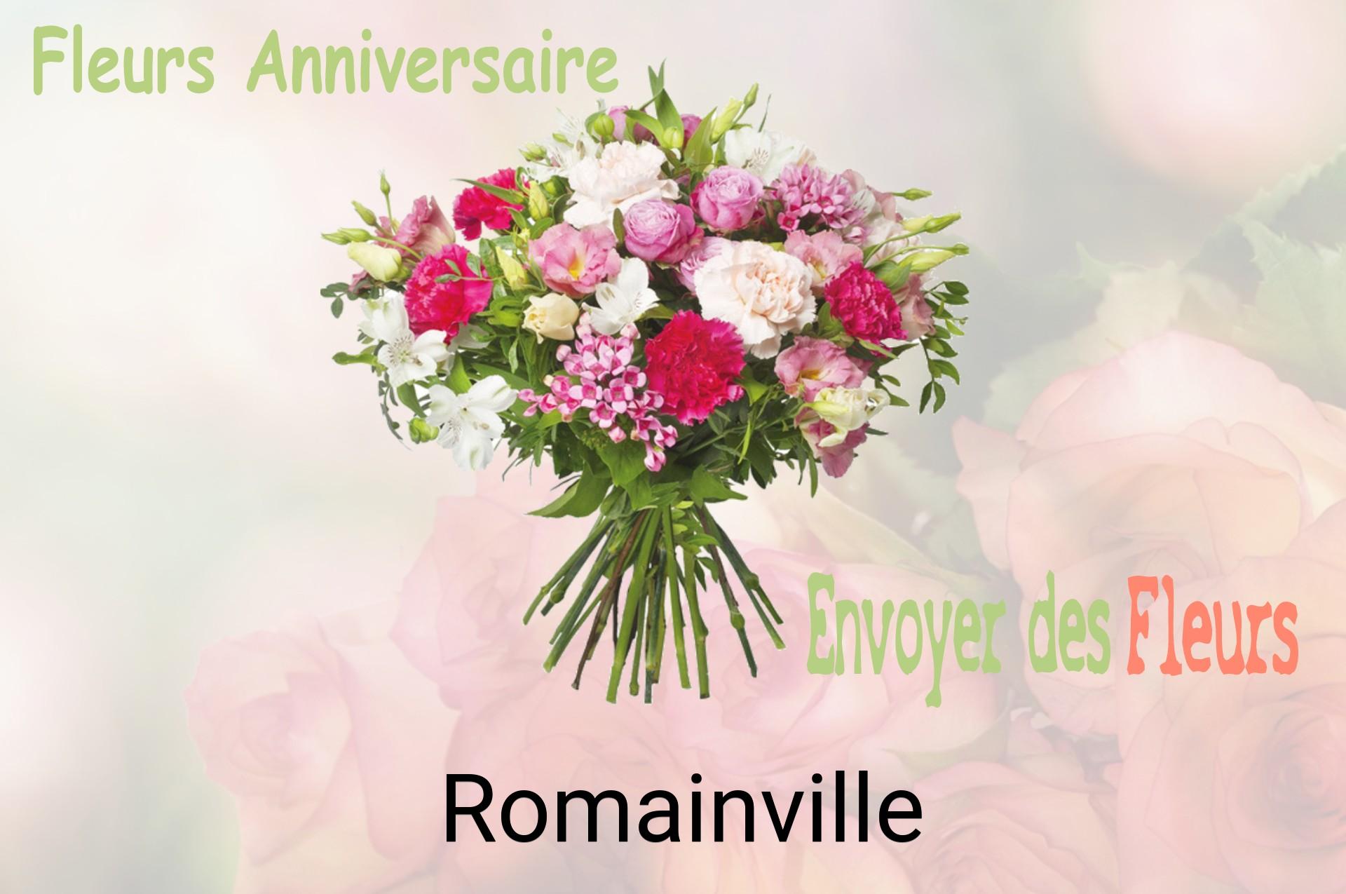 Bouquet de fleurs d’anniversaire livré à Romainville