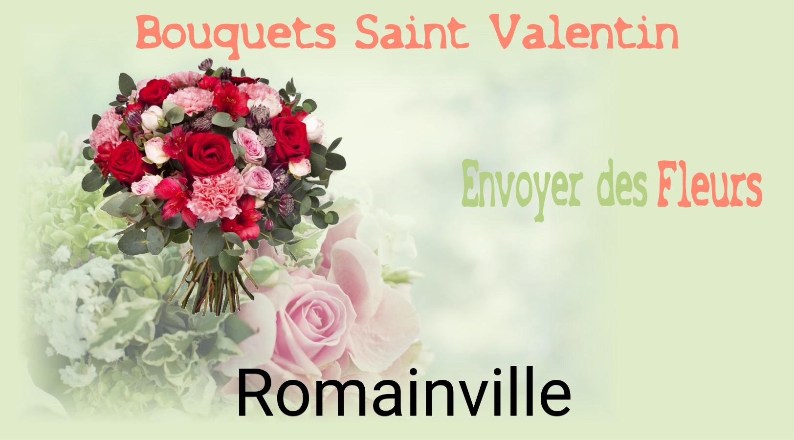 Roses de Saint-Valentin livrées à Romainville